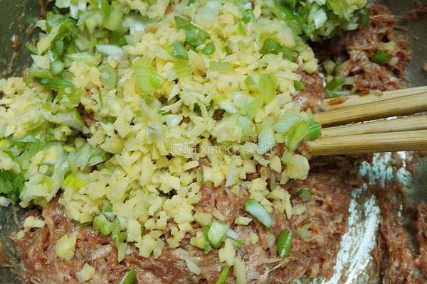 猪肉白菜水饺的做法图解7