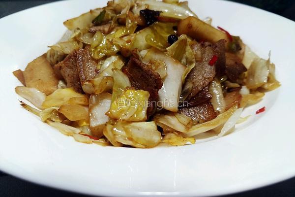 八叔 泡菜炒五花肉的做法图解7