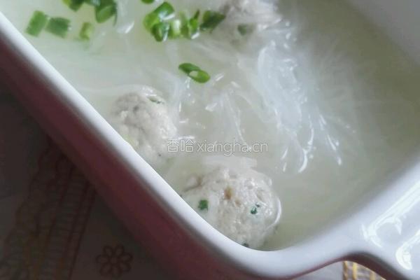 萝卜丝丸子汤的做法图解6