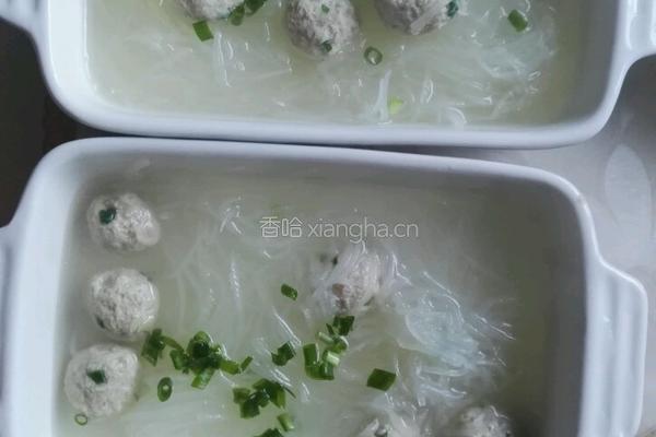 萝卜丝丸子汤的做法图解5