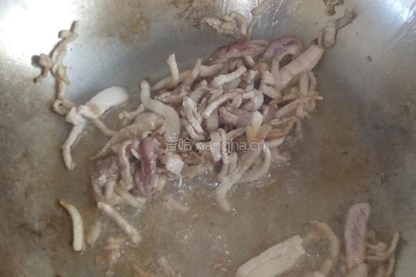 肉丝小方瓜的做法图解3