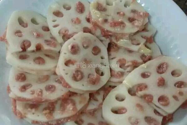 藕盒的做法图解2