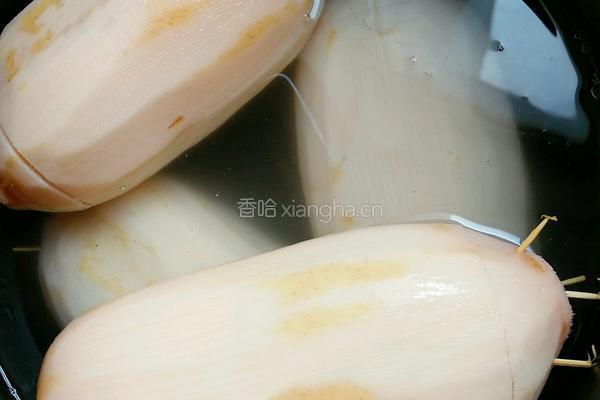 花生糯米藕的做法图解7