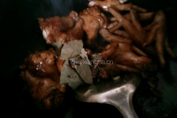 红烧鸡腿爪子的做法图解6