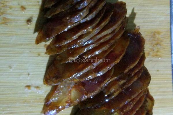 蒜台香肠的做法图解4