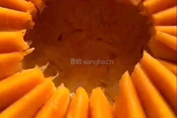 南瓜糯米彩饭的做法图解2