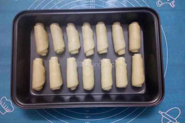 千层酥皮豆沙卷的做法图解10