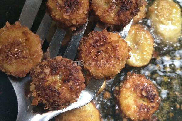 麦片炸香蕉的做法图解10