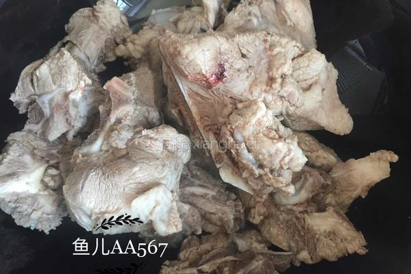 红烧猪骨头的做法图解5