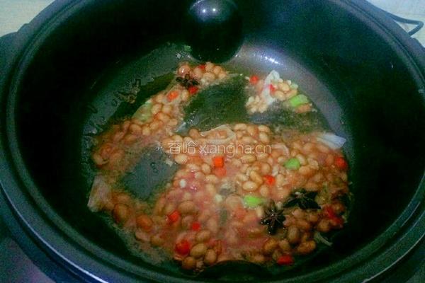 茄汁黄豆炸酱面的做法图解3