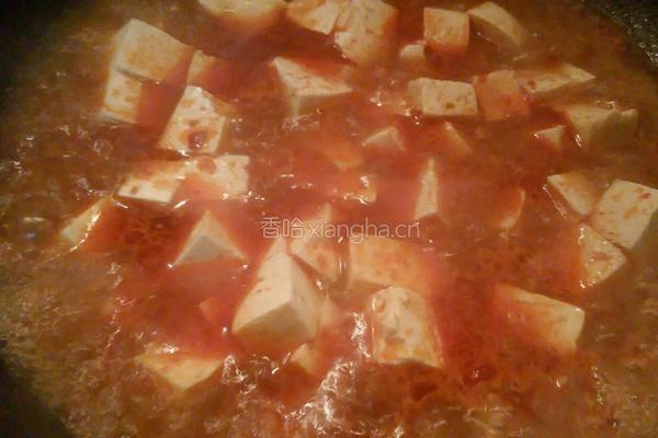 麻婆豆腐的做法图解9