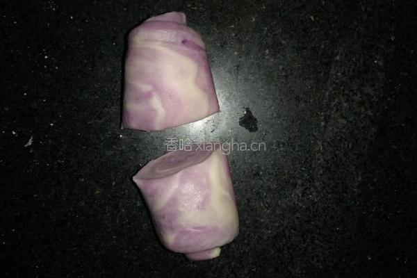紫薯红豆沙酥的做法图解8