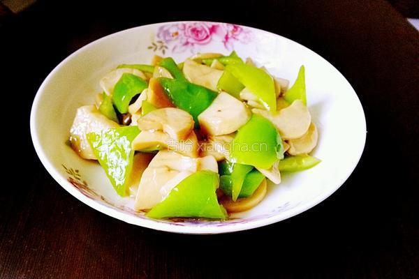 蚝油尖椒杏鲍菇的做法图解6