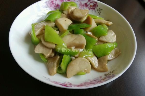 蚝油尖椒杏鲍菇的做法图解5