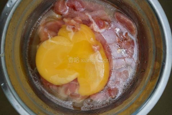整鸡蛋蒸瘦肉的做法图解3