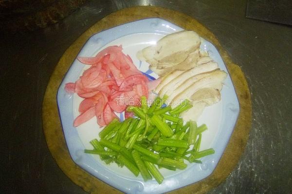 泡萝卜回锅肉的做法图解4