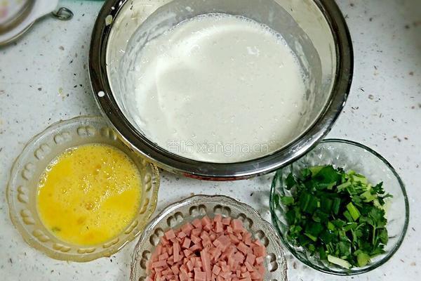 香煎萝卜丝饼的做法图解4