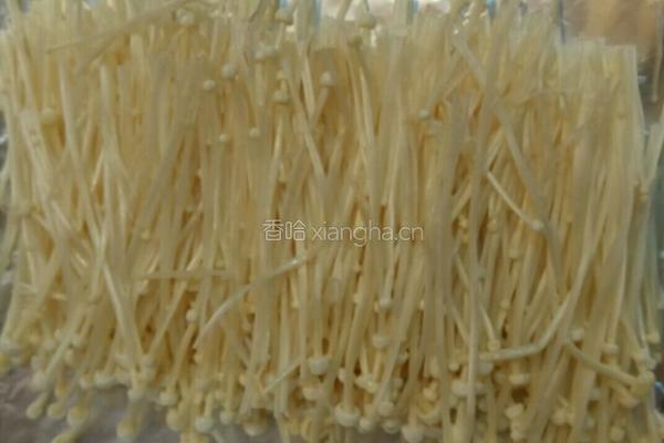 锡纸金针菇的做法图解3