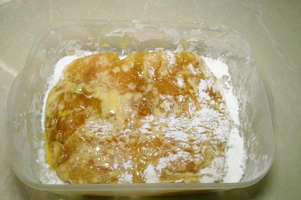 茄汁鸡排的做法图解5