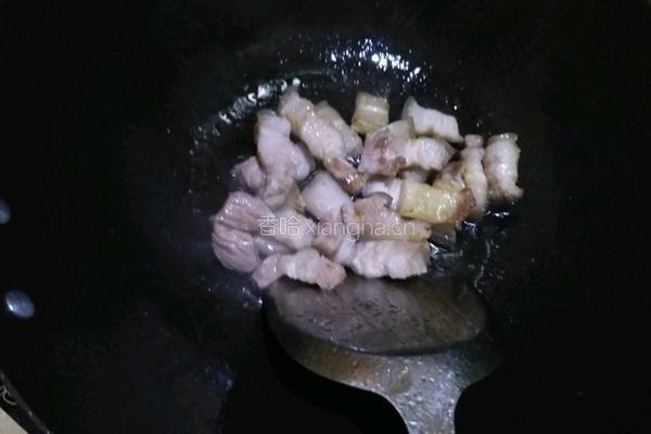 莲藕焖五花肉的做法图解4