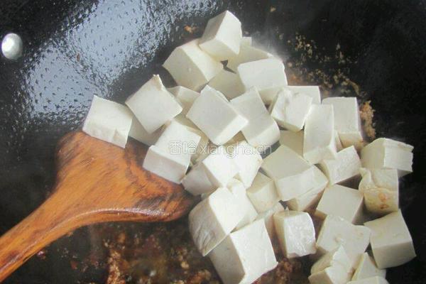炒豆腐的做法图解7
