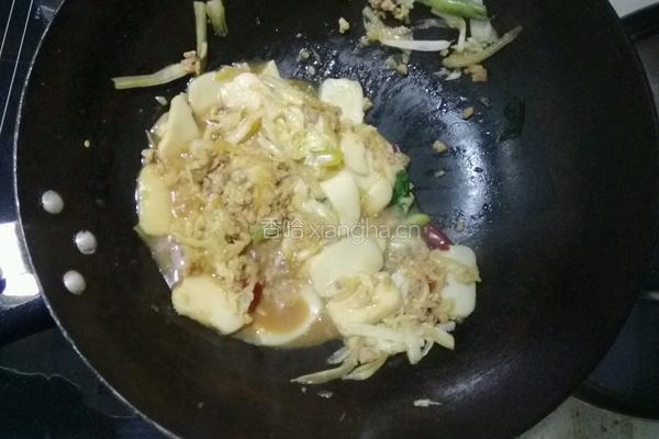 节节高炒年糕的做法图解11