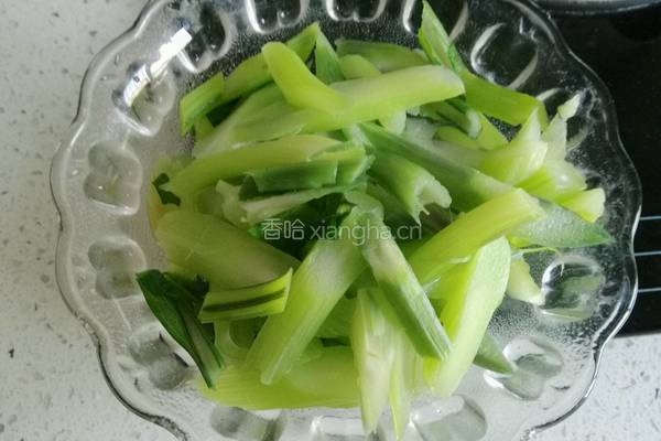 鲜花时蔬紫菜苔的做法图解7