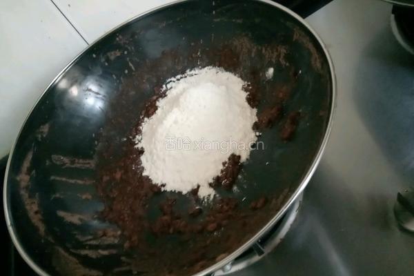 红豆味起泡酥饼的做法图解2