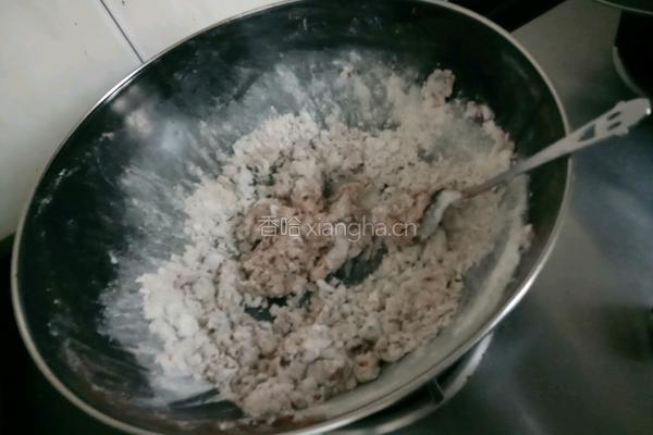 红豆味起泡酥饼的做法图解3