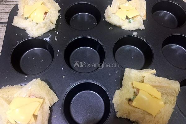 芝心沙拉吐司盏的做法图解8
