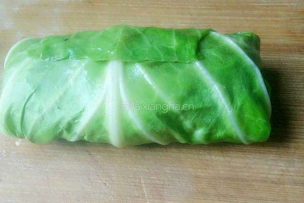 蒸包菜卷的做法图解9