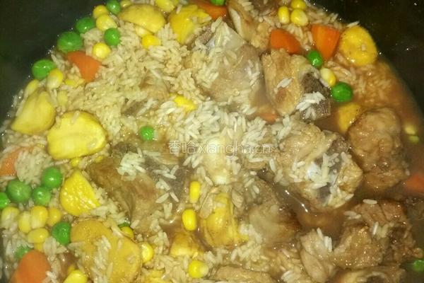 电饭锅排骨焖饭的做法图解10