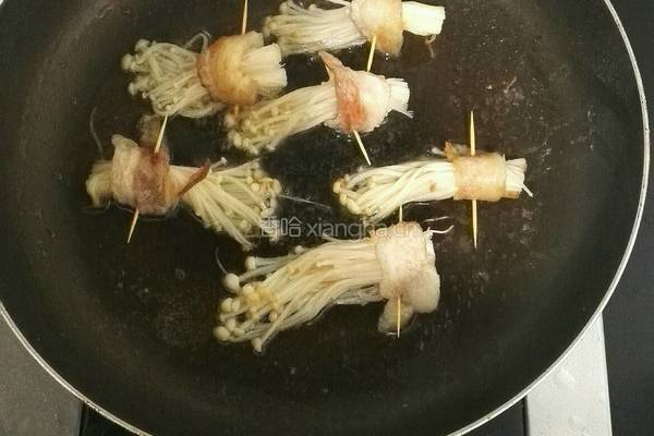 五花肉卷金针菇的做法图解7
