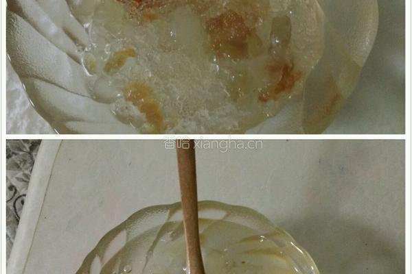 雪燕桃胶皂米羹的做法图解6
