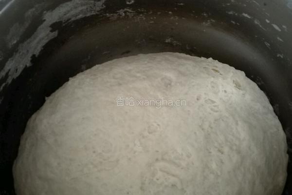 菠萝馅双色蒸包的做法图解3
