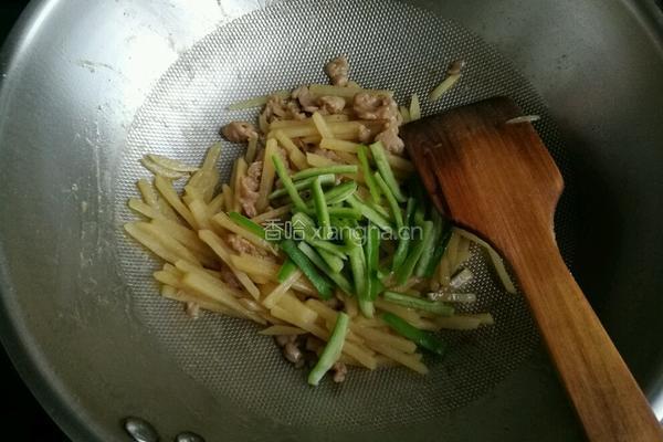 炒土豆丝的做法图解4