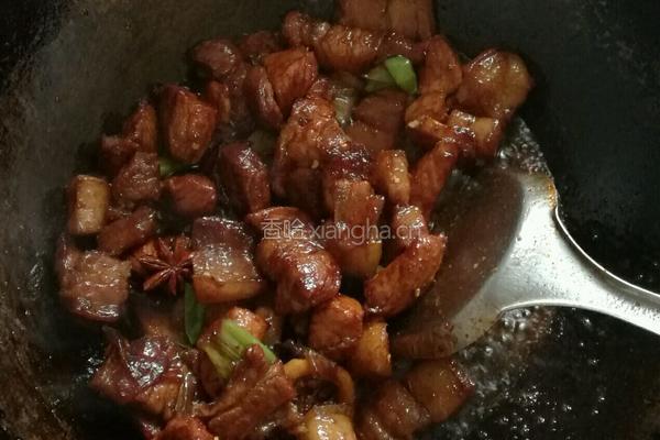板栗红烧肉的做法图解5