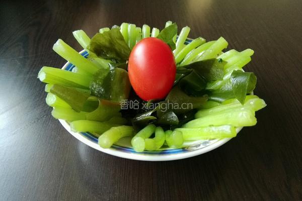 螺旋藻炒茼蒿的做法图解8