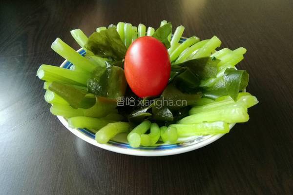 螺旋藻炒茼蒿的做法图解7