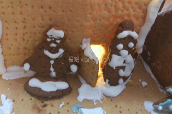 圣诞姜饼屋的做法图解26