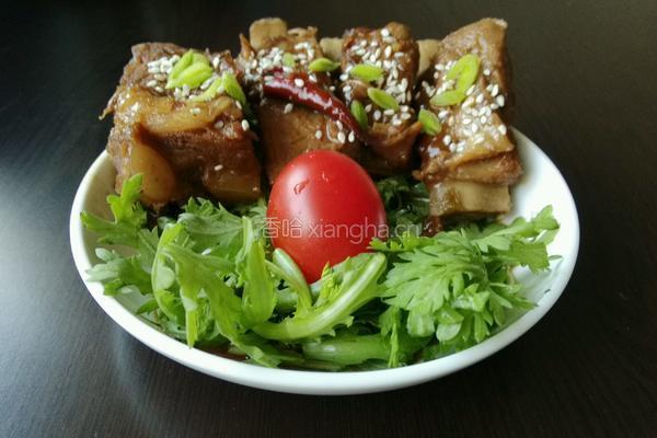 圣诞版红烧排骨的做法图解14