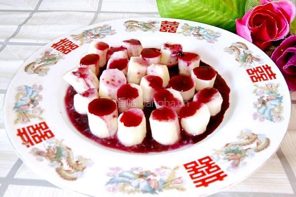 蓝莓山药的做法图解12