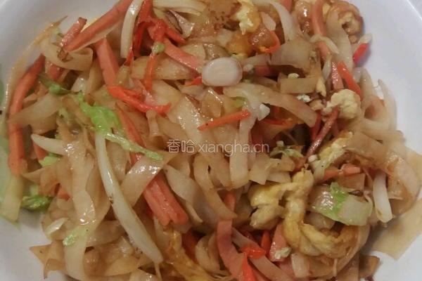 炒饼的做法图解9