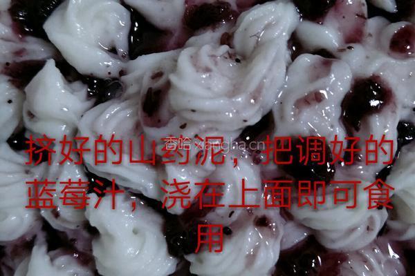 蓝莓山药泥的做法图解9