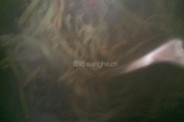鱼香青笋的做法图解4