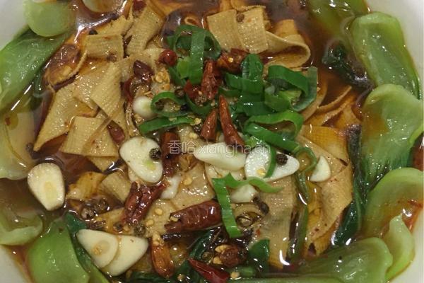 水煮干豆片的做法图解1