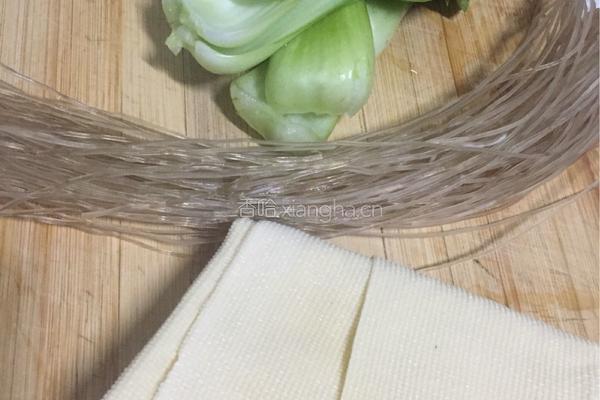 水煮干豆片的做法图解2