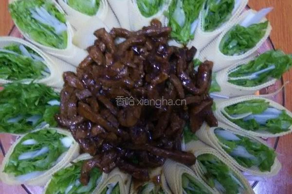 莲花肉丝