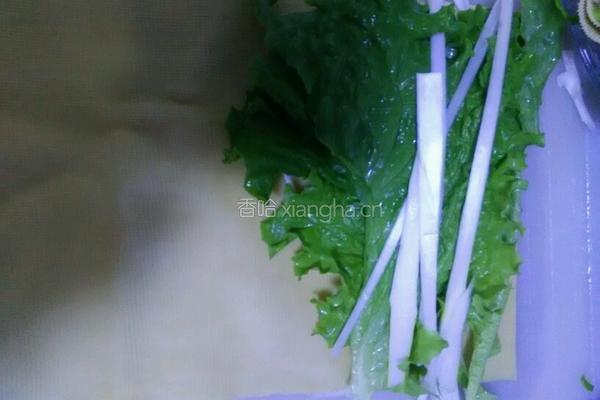 莲花肉丝的做法图解4
