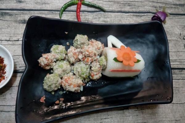 蔬菜肉丸子的做法图解6